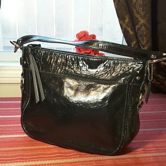 Coach Handbags - Coach leather black purse EXCELLENT CONDITION